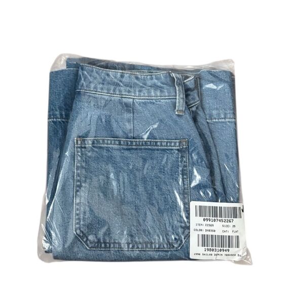 NWT J CREW Full-length slim-wide jean in 1996 semi-stretch - Picture 13 of 13